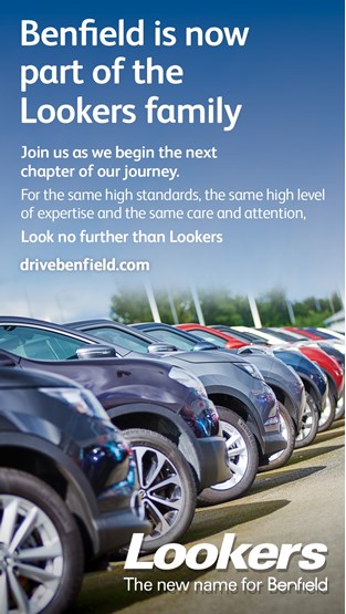 Lookers rebrands its Benfield sites in 2016