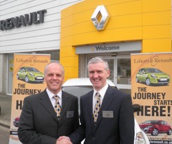 Marc Matthew, chairman and Peter Isted managing director of Lifestyle Europe