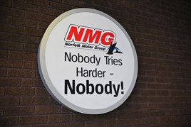 Norfolk Motor Group Norwich sign