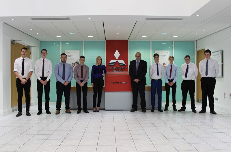 Mitsubishi dealer apprentices 2016 Mitsubishi dealer apprentices 2016