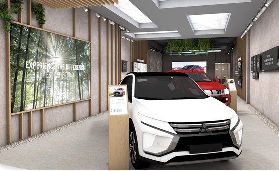 The first Mitsubishi Store at Intu Lakeside