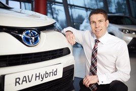 Andrew Cullis, marketing director at Toyota GB