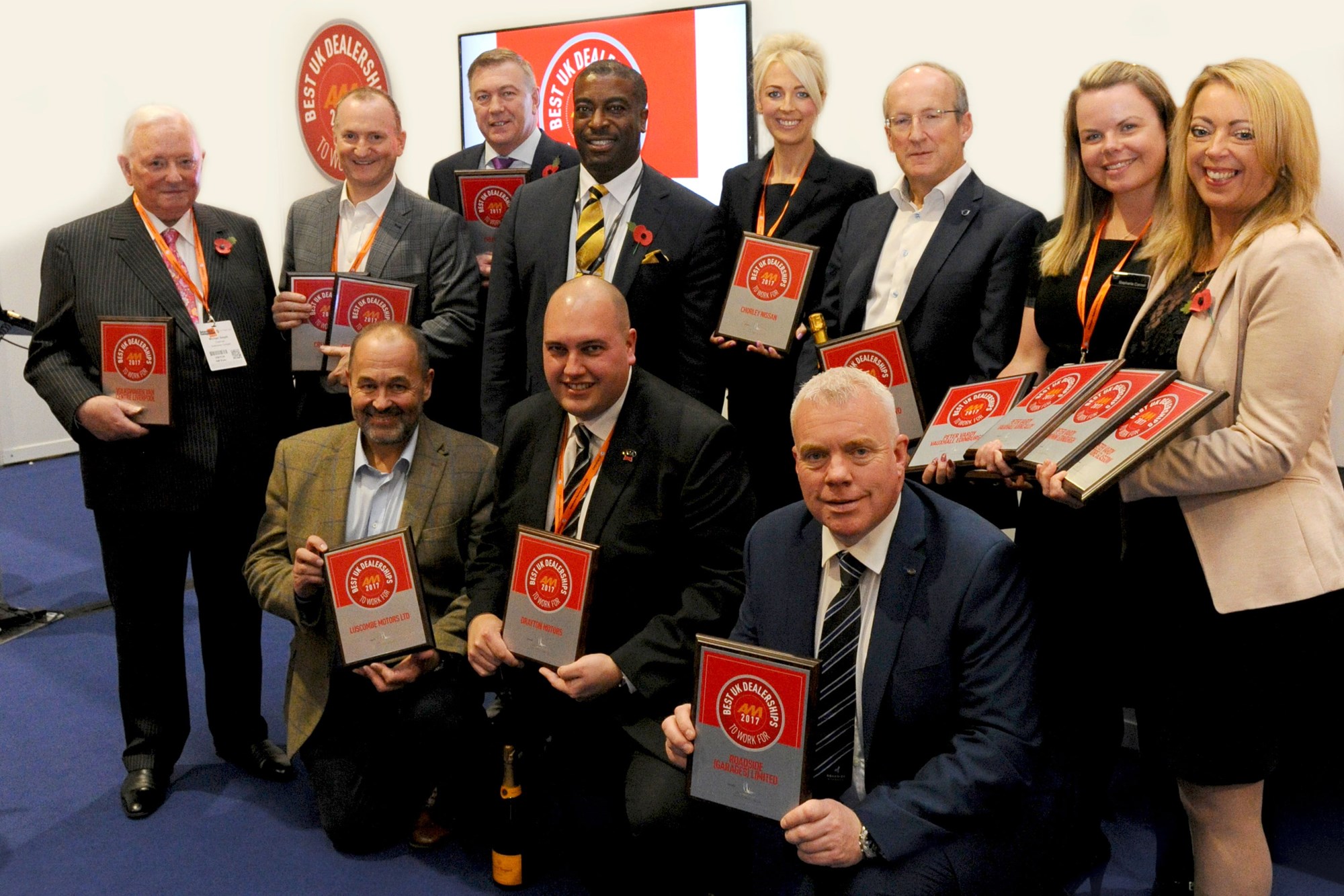 Best UK Dealerships to Work For 2017 winners