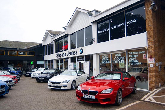 Stephen James BMW  links appraisals digitally
