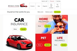 Direct LIne insurance website