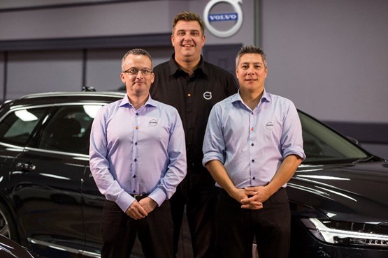 Mike O’Neill, Tim Knowles and Simon Chiu - Volvo