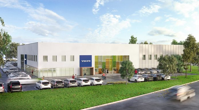 Volvo training centre Daventry artist's impression Volvo training centre Daventry artist's impression
